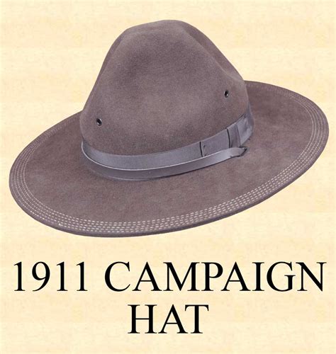 1911 Campaign Hat