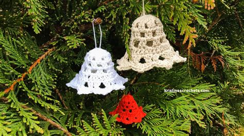 KristinesCrochets : Christmas Bell Decoration Free Crochet Pattern