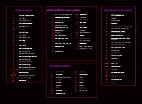 Fire Protection System Symbols Autocad Free Cad Block Symbols And ...