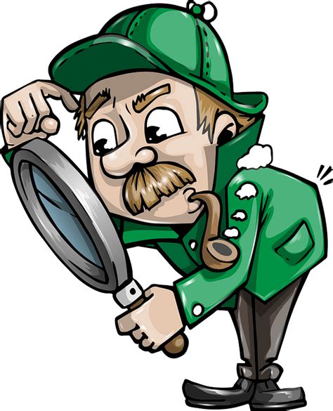 Private Investigator is Searching clipart. Free download transparent .PNG | Creazilla