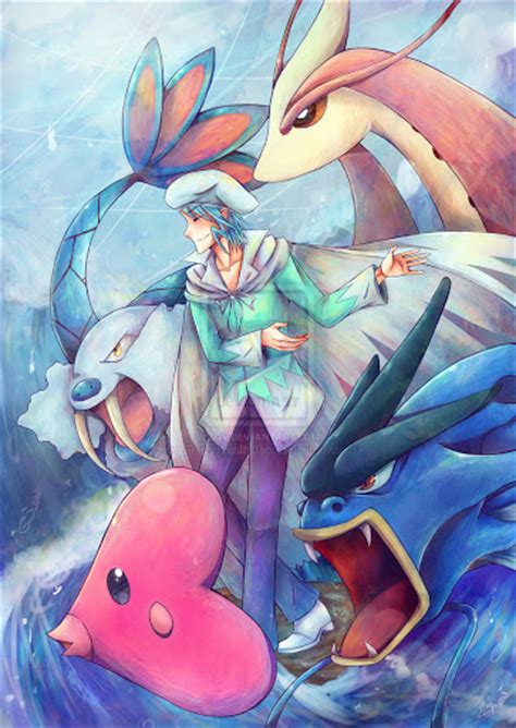 Wallace - Pokemon Wallace Fan Art (34076041) - Fanpop