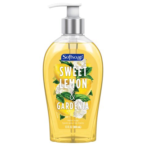 Softsoap Liquid Hand Soap, Sweet Lemon and Gardenia - 13 fl oz ...