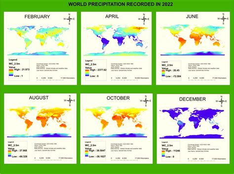 World Precipitation MAP :: Behance