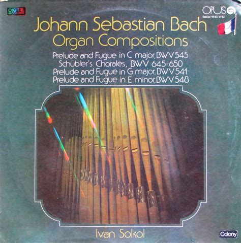 Johann Sebastian Bach – Organ compositions | Disc Vinil