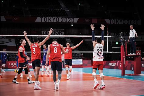 2020 Olympic Games: USA Men vs. France - USA Volleyball