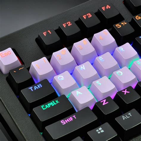 Mechanical gaming keyboard design. Custom RGB keyboard aesthetic. in ...