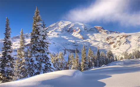 Winter Mountain Scenes Wallpaper (43+ images)