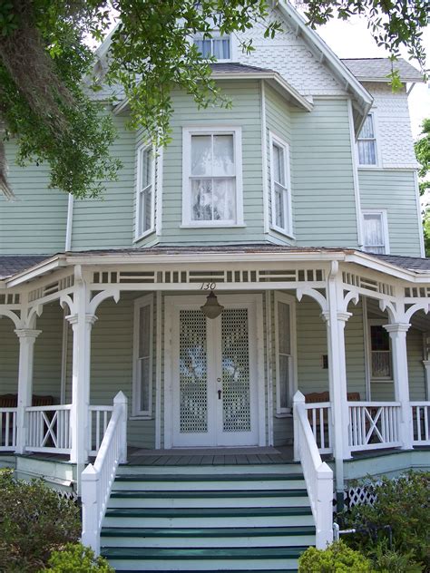 Soft green | Victorian homes exterior, House paint exterior, House exterior