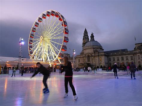 Cardiff Winter Wonderland, Civic Centre, Cathays Park, Cardiff, south ...