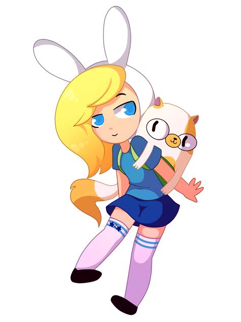 Fionna and Cake by Isosceless on DeviantArt