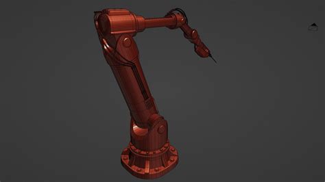 Industrial Robotic Arm with Rigged and Animated 3D - TurboSquid 1987727