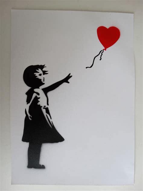 BANKSY - Banksy, Spray Paint Stencil on Canvas - Original Dismaland - Street Art - Plazzart