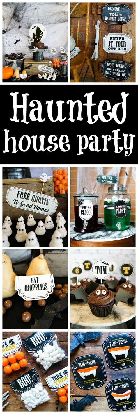 Spooky Halloween Haunted House Party - Pretty My Party - Party Ideas ...