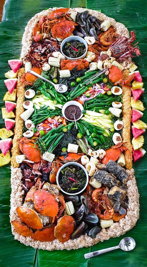 Filipino boodle fight feast for my dad's birthday - Dining and Cooking