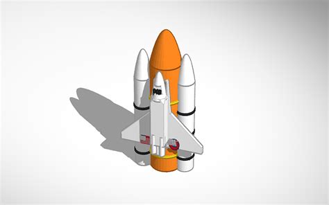 3D design Nasa Rocket - Tinkercad