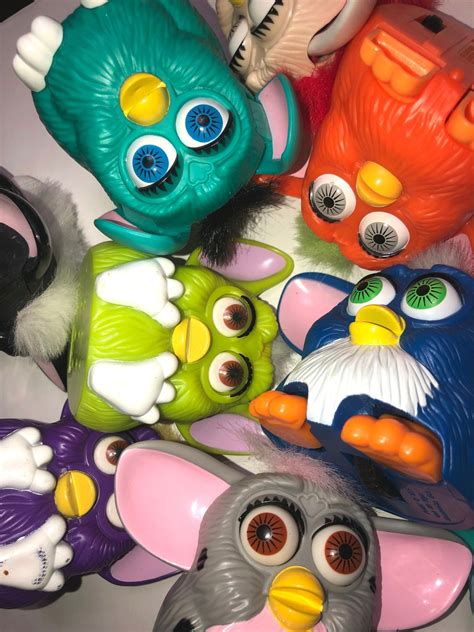 Furby 90s Mcd Toys YOU CHOOSE Retro Nostalgia Toy Cursed 1998 - Etsy