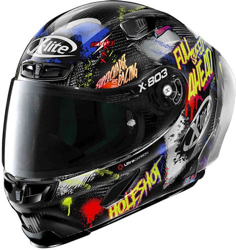 X-Lite X-803 RS Ultra Carbon Replica Holeshot Helmet - buy cheap FC-Moto