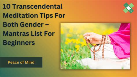 10 Transcendental Meditation Tips Male & Female – Mantras List By Age For Beginners With Examples