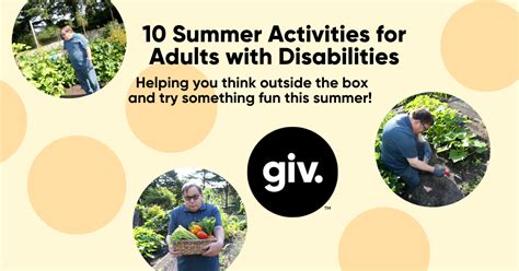 10 Summer Activities for Adults with Disabilities - BLOG