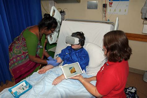 Virtual reality headsets helping children at Basingstoke hospital | MLG Gazettes