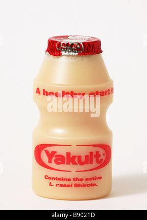 yakult probiotic probiotics Stock Photo - Alamy