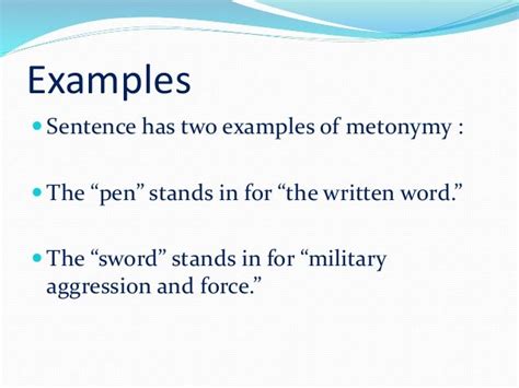 Metonymy in Stylistics