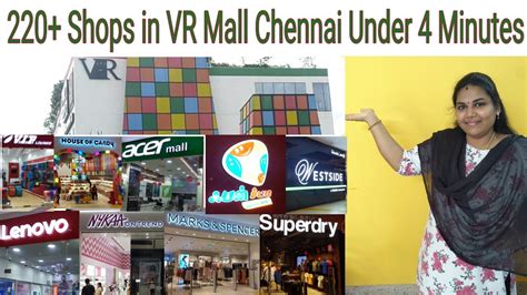 220+ Shops in VR Mall Chennai? | See All Shops in Under 4 Minutes | Shopping at VR Mall Anna ...