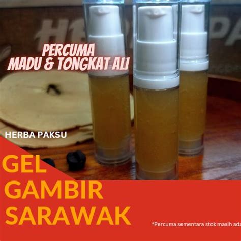 Gel Gambir Sarawak Hitam Top Selling | Lazada