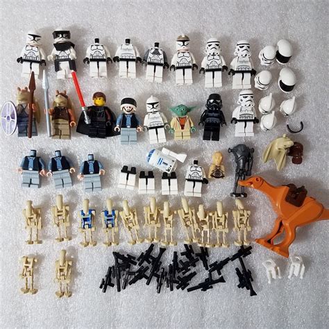 Lego Star Wars Minifigures Parts & Accessories Lot | eBay