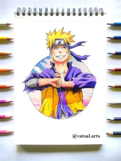 Naruto Colour Drawing by Vatsal Singh | Colorful drawings, Anime ...