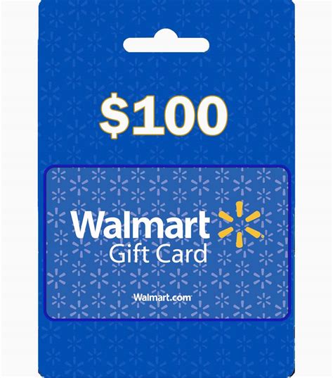 $100 Walmart Gift Card (USA) – GiftChill.co.uk