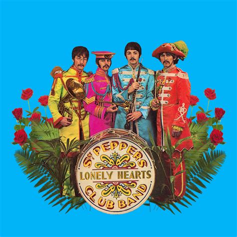 The Beatles - Sgt. Pepper's Lonely Hearts Club Band [1000x1000] : freshalbumart