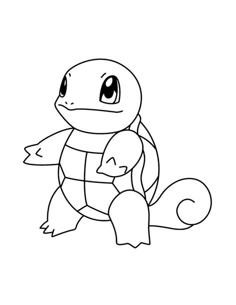 Cute Squirtle Coloring Pages Pdf To Print - Coloringfolder.com | Pokemon coloring pages, Pokemon ...