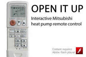 Mitsubishi Heat Pump Remote Manual