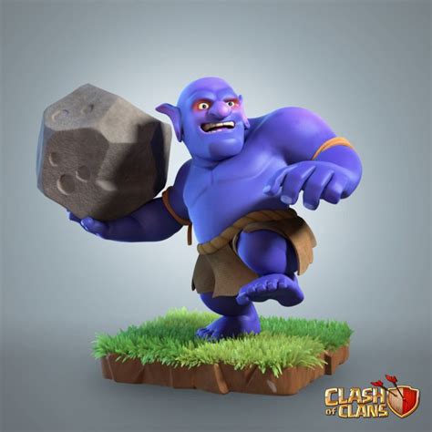 ArtStation - Clash of Clans - Bowler, Supercell Art | Dragon clash of clans, Clash of clans ...