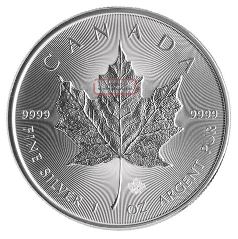 2014 Silver Maple Leaf Coin 1oz 9999 Pur Fine Silver Bullion, Sml