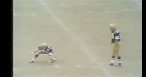 Watch: Late Saints kicker Tom Dempsey's 63 yard field goal