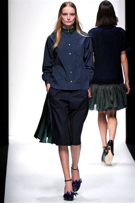 Sacai Spring 2013 Ready-to-Wear Fashion Show - Vogue | Fashion, Denim ...