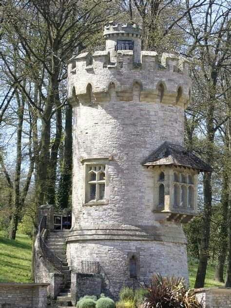 Medieval Style Turret Edifice in 2020 | Castle house, Small castles, Castle