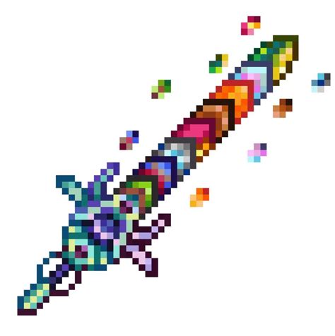 My retexture of the Zenith : Terraria