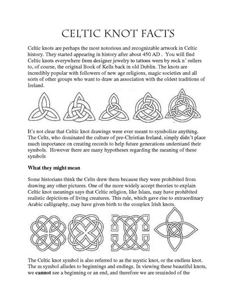 Celtic Designs and Their Meanings | Celtic Symbols And Their Meanings ...