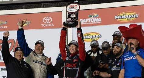 Harrison Burton takes in 'special' ARCA Menards Series win at Daytona ...