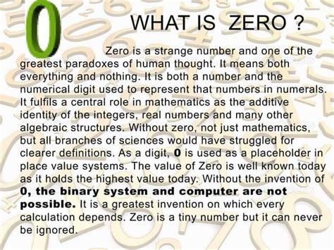 History of Zero - Mathematics | PPT