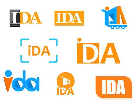 IDA logo by godhani divyesh on Dribbble