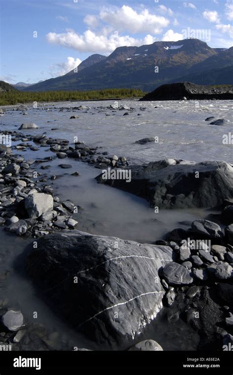 Exit Glacier Alaska Stock Photo - Alamy