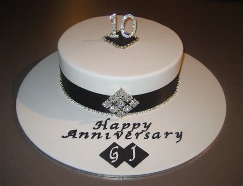 10th Anniversary Cake Ideas