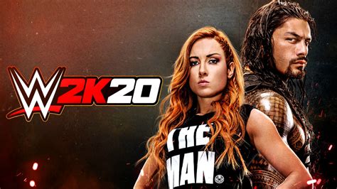 WWE 2K20 cover: Becky Lynch and Roman Reigns front this year's wrestlefest | GamesRadar+