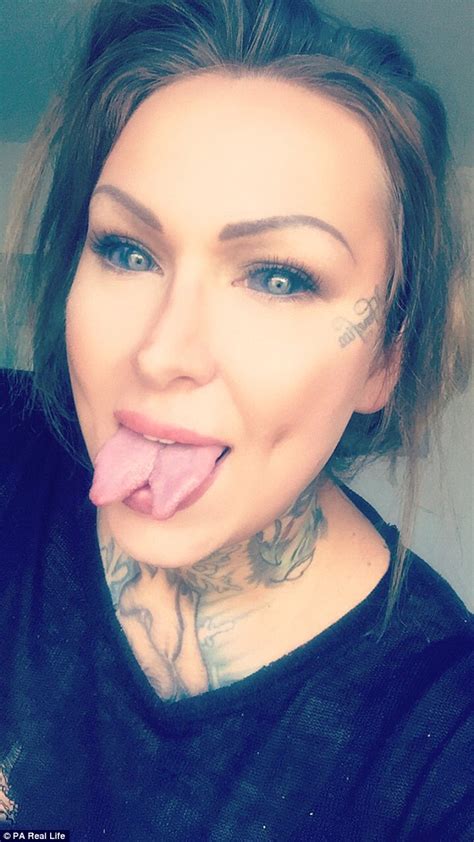 Woman Has Tongue Split And Eyeballs Tattooed To Look Like A Snake; Do ...