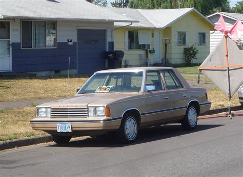 Dodge Aries 1981 - 1989 Sedan :: OUTSTANDING CARS