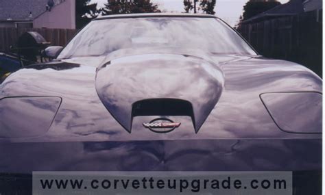 C4 Corvette 1984-96 Viper Style Hood Scoop - Corvette Upgrade